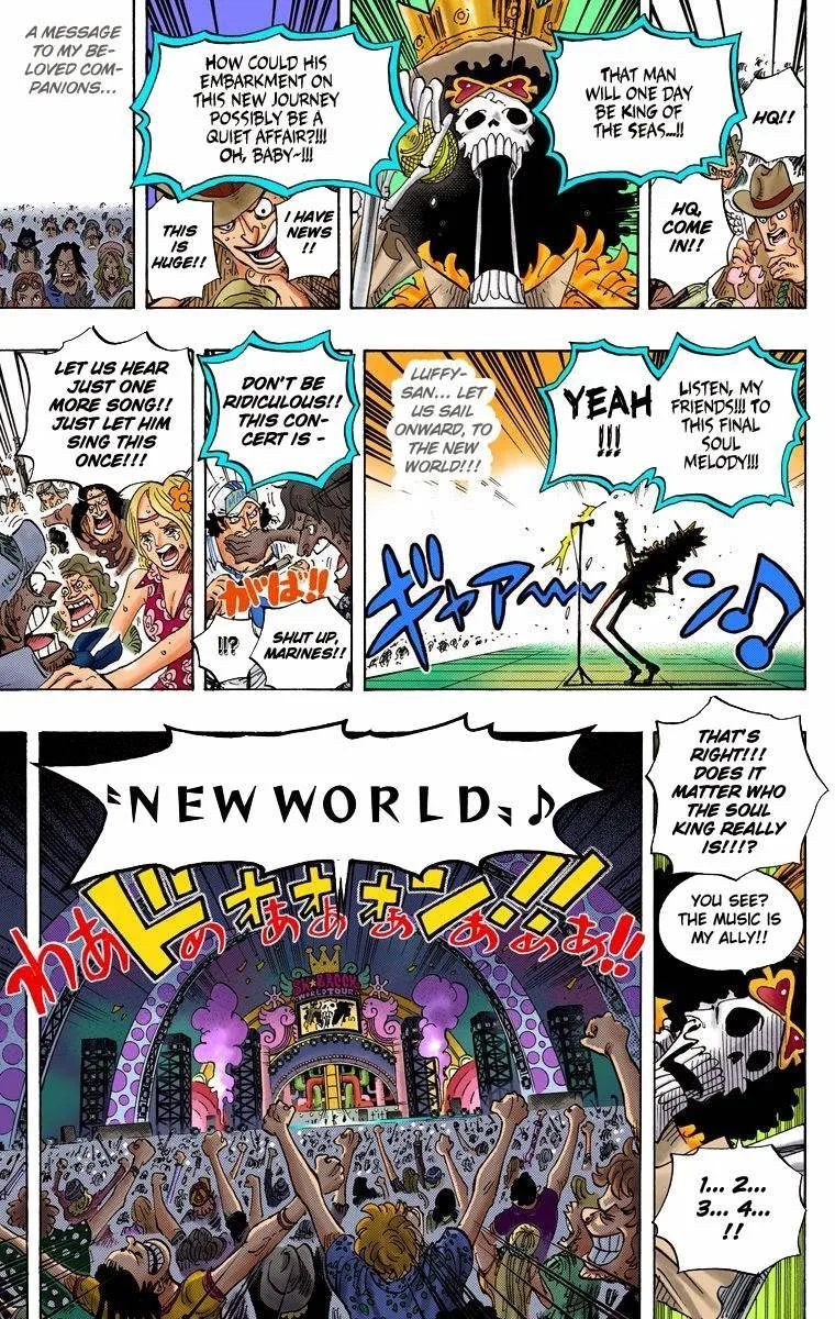 One Piece - Colored Chapter 600 page 15