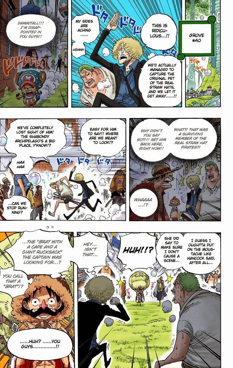 One Piece - Colored Chapter 600 page 6