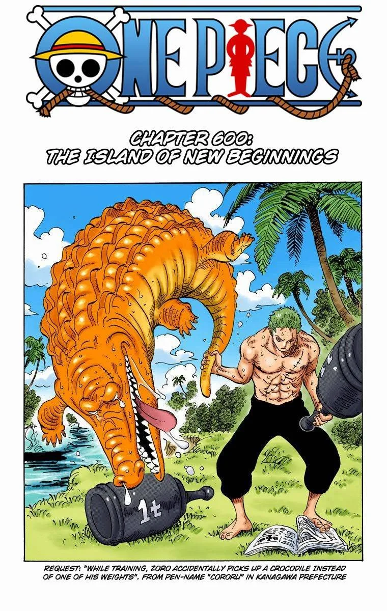 One Piece - Colored Chapter 600 page 2