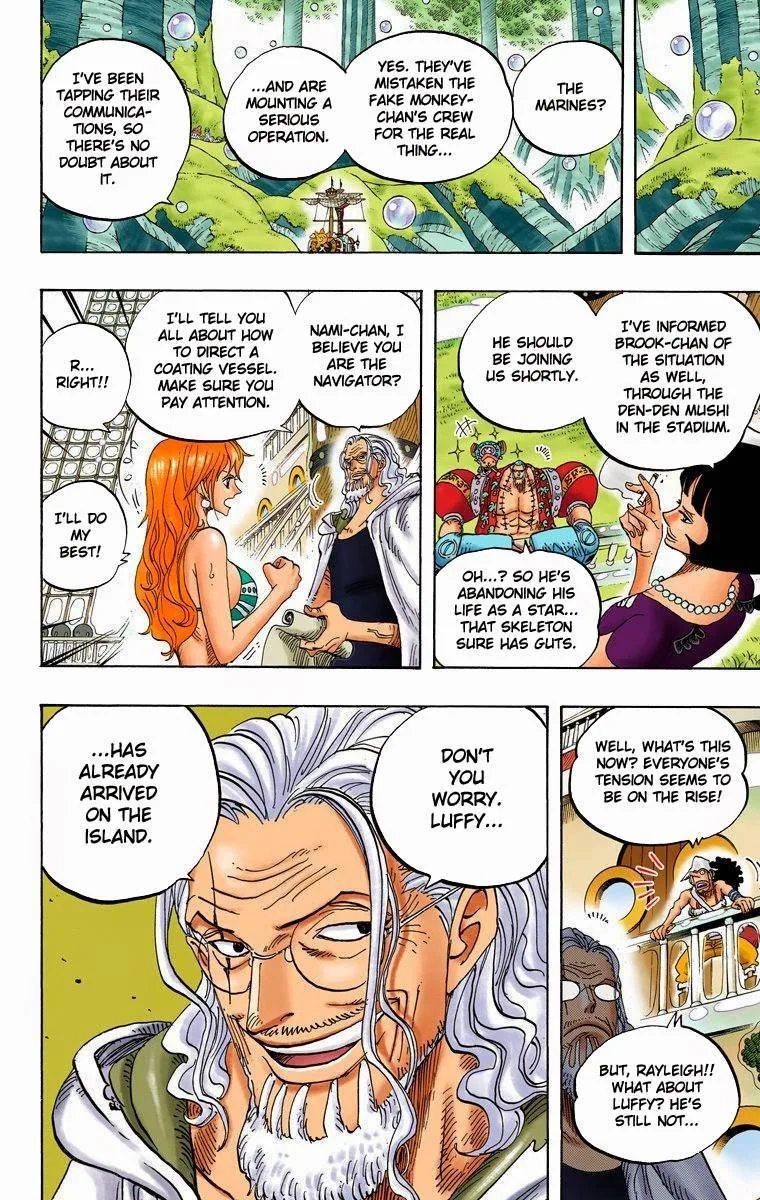 One Piece - Colored Chapter 600 page 18