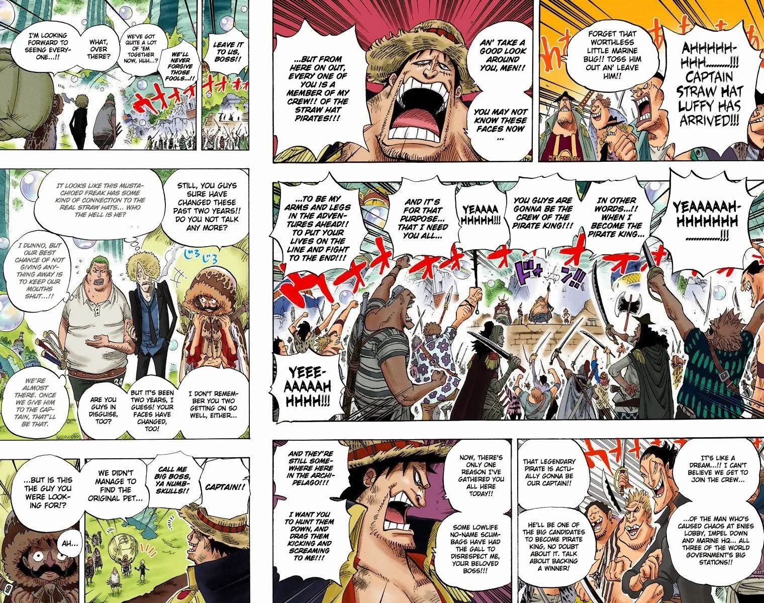 One Piece - Colored Chapter 600 page 11