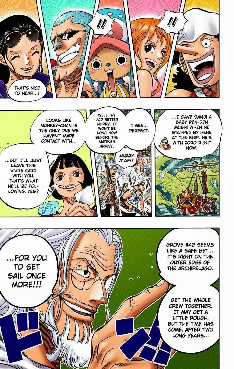 One Piece - Colored Chapter 600 page 19