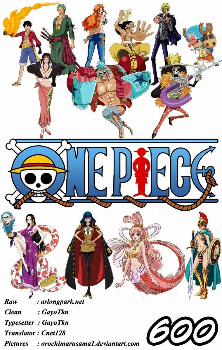 One Piece - Colored Chapter 600 page 1