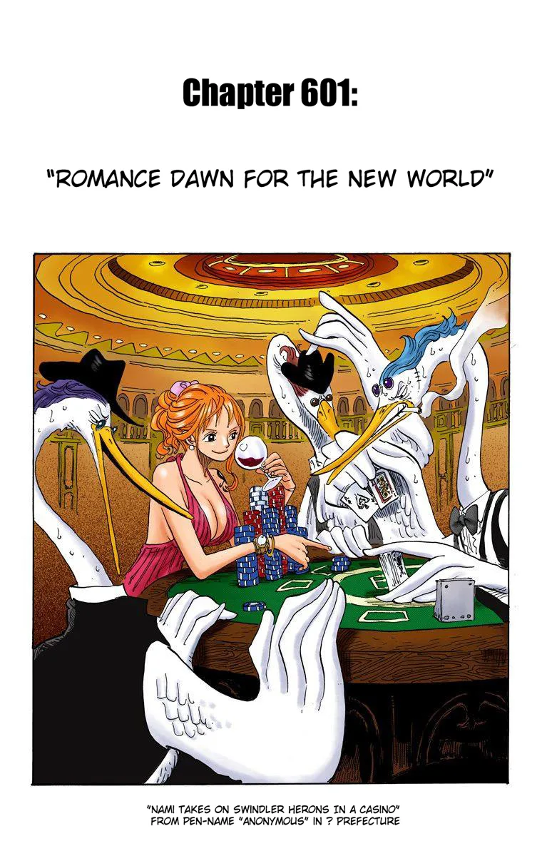 One Piece - Colored Chapter 601 page 2
