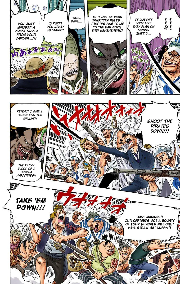 One Piece - Colored Chapter 601 page 6