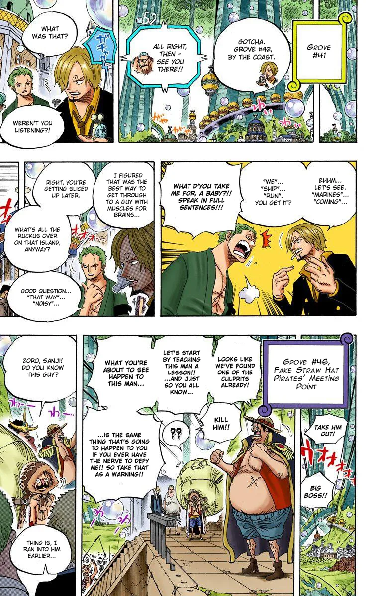 One Piece - Colored Chapter 601 page 4