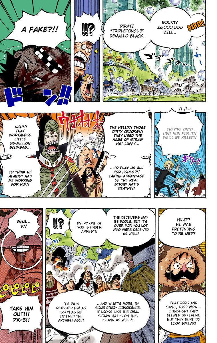 One Piece - Colored Chapter 601 page 11