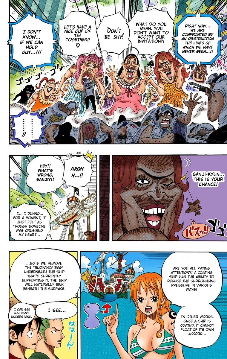 One Piece - Colored Chapter 602 page 14