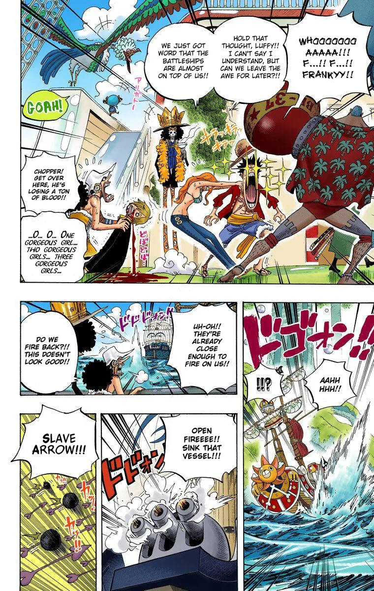 One Piece - Colored Chapter 602 page 8
