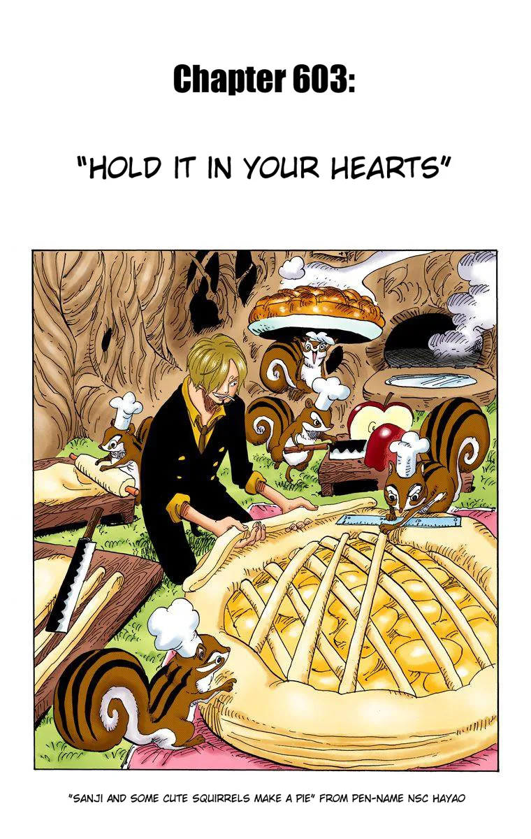 One Piece - Colored Chapter 603 page 2