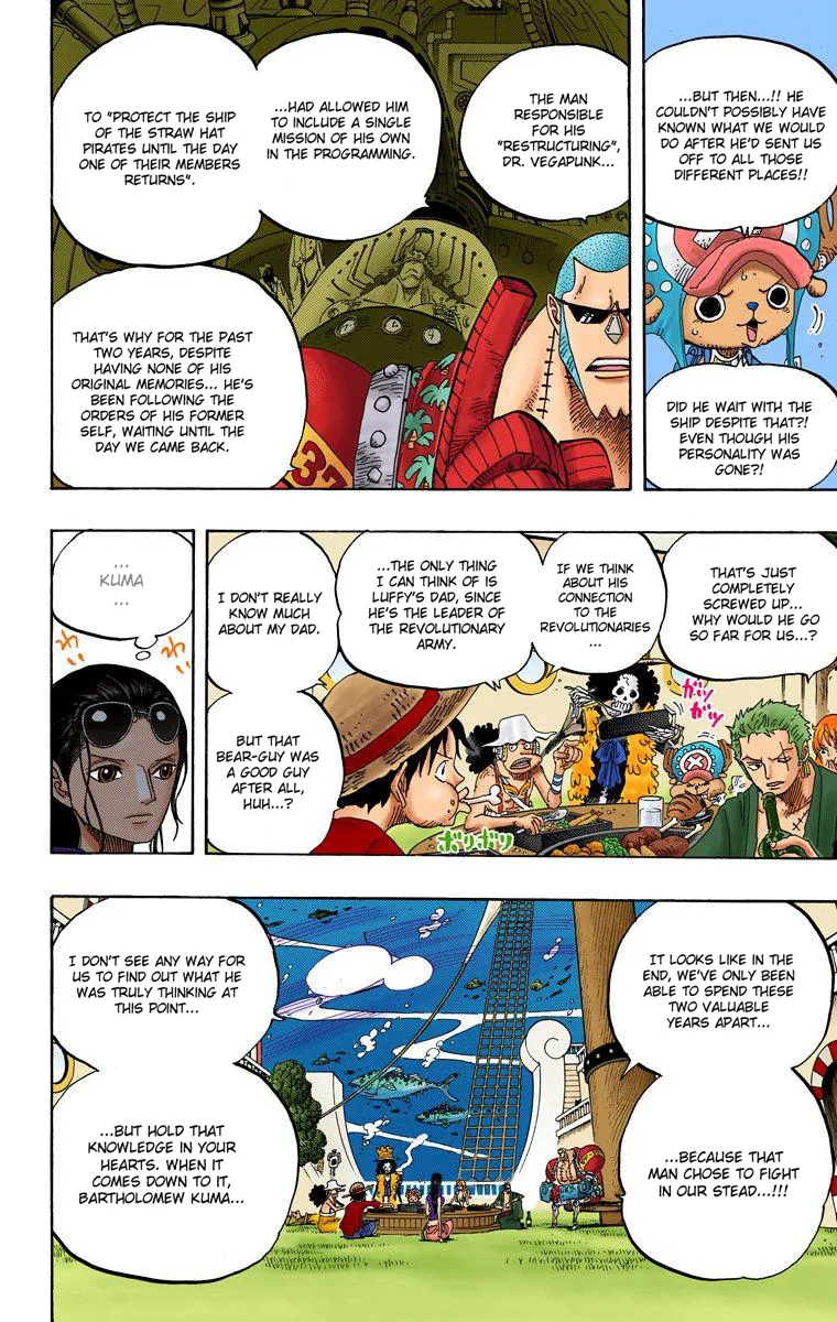 One Piece - Colored Chapter 603 page 16