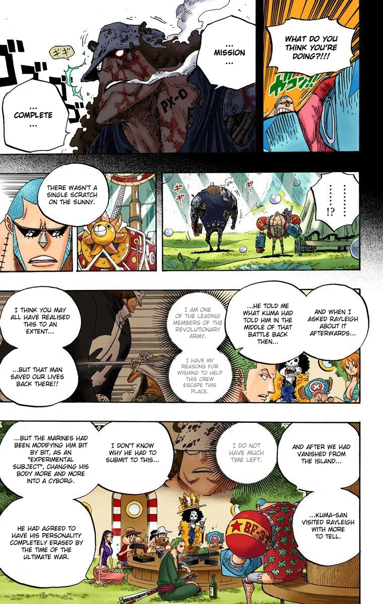 One Piece - Colored Chapter 603 page 15
