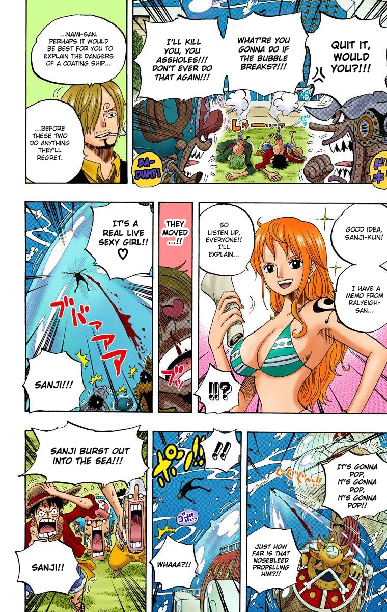One Piece - Colored Chapter 603 page 10