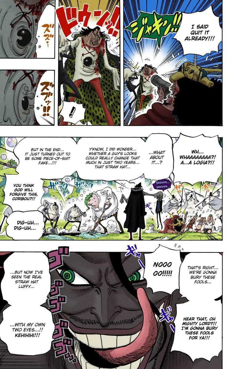 One Piece - Colored Chapter 603 page 4