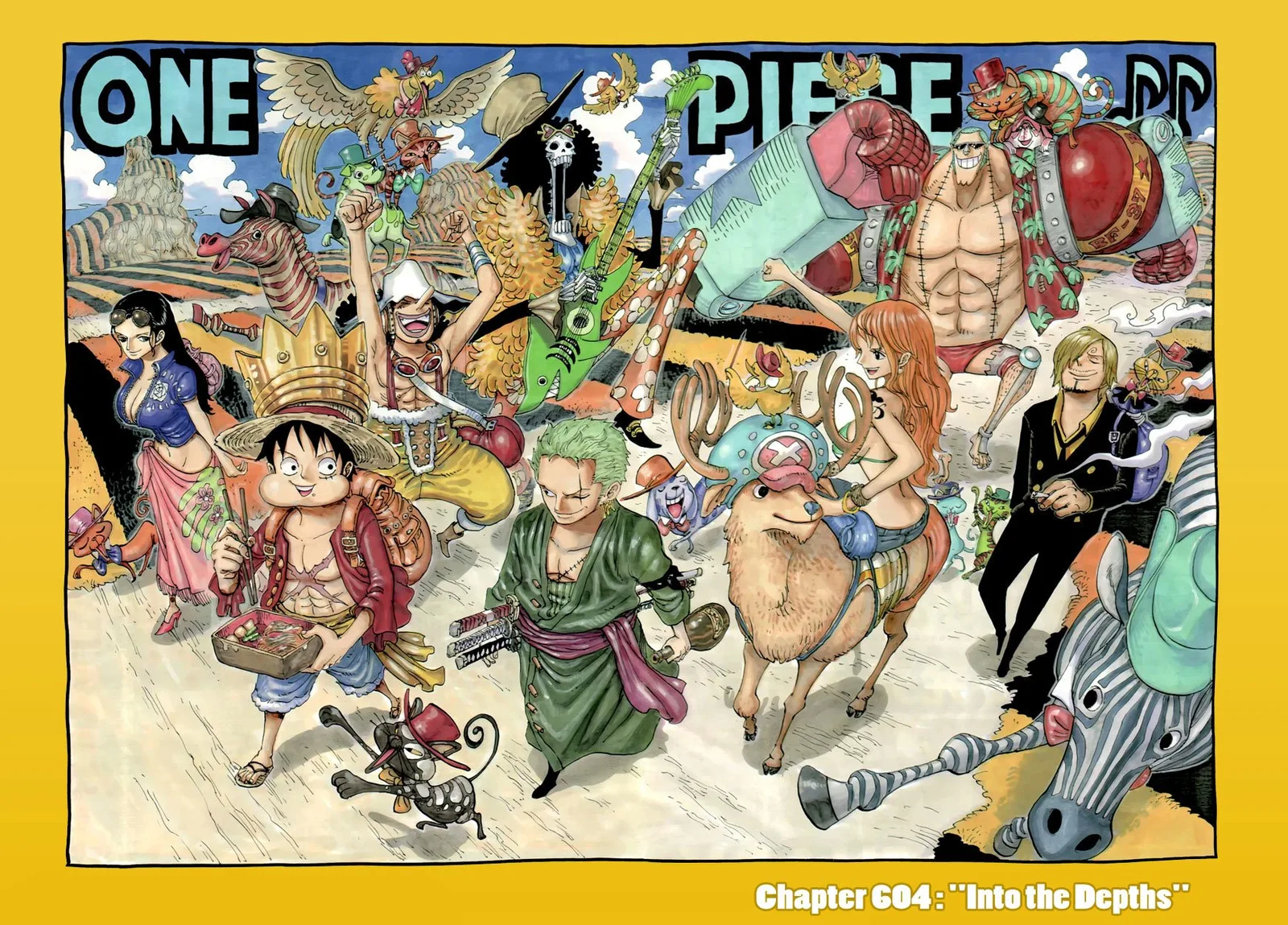One Piece - Colored Chapter 604 page 3