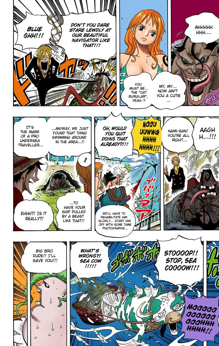 One Piece - Colored Chapter 604 page 11