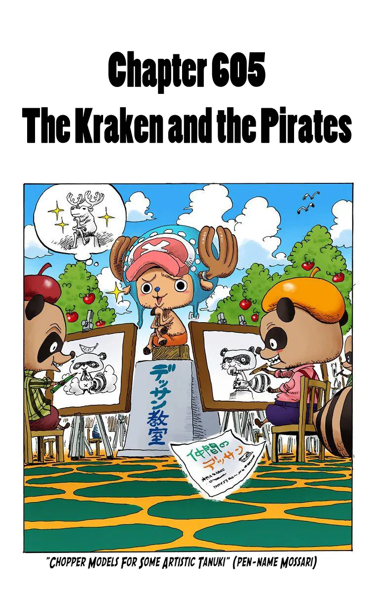 One Piece - Colored Chapter 605 page 2