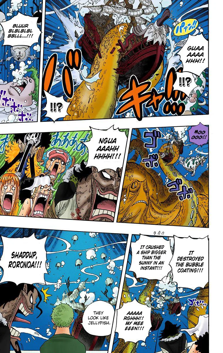 One Piece - Colored Chapter 605 page 6