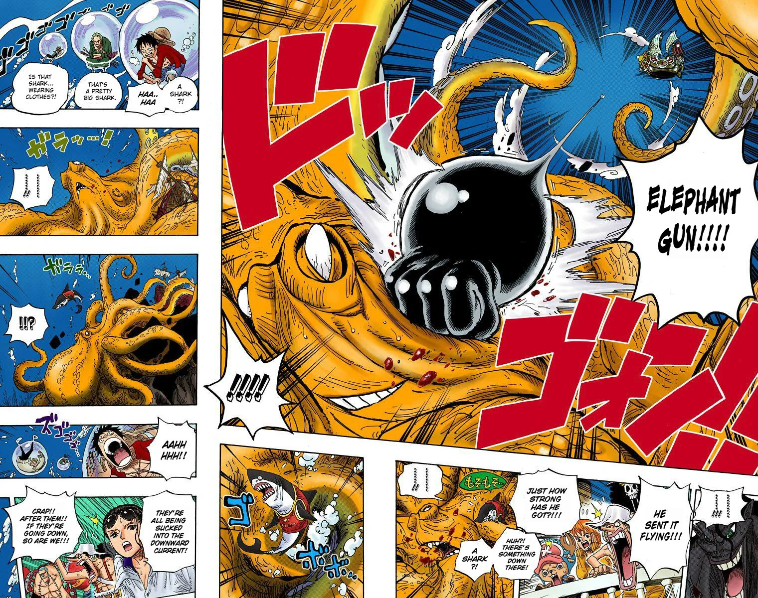 One Piece - Colored Chapter 605 page 15