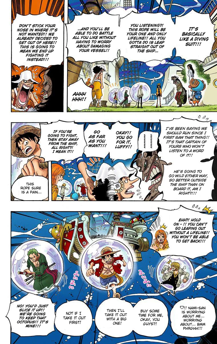 One Piece - Colored Chapter 605 page 9