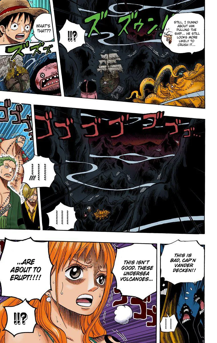 One Piece - Colored Chapter 606 page 14
