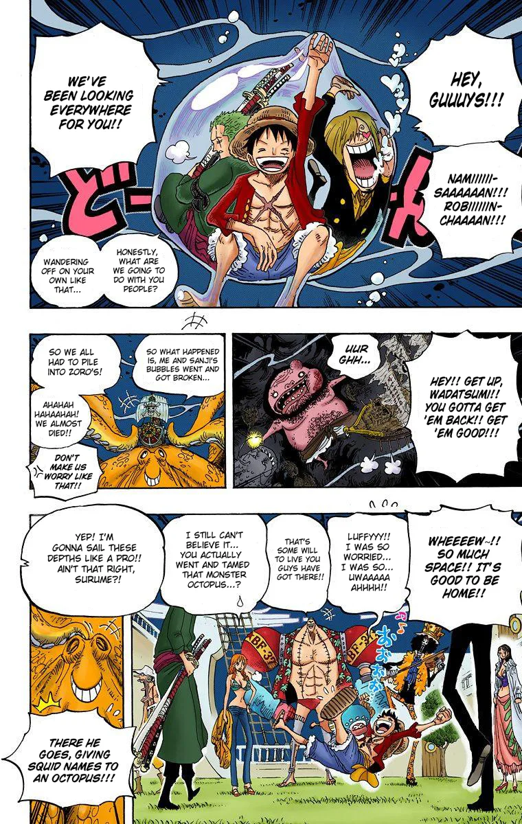 One Piece - Colored Chapter 606 page 13