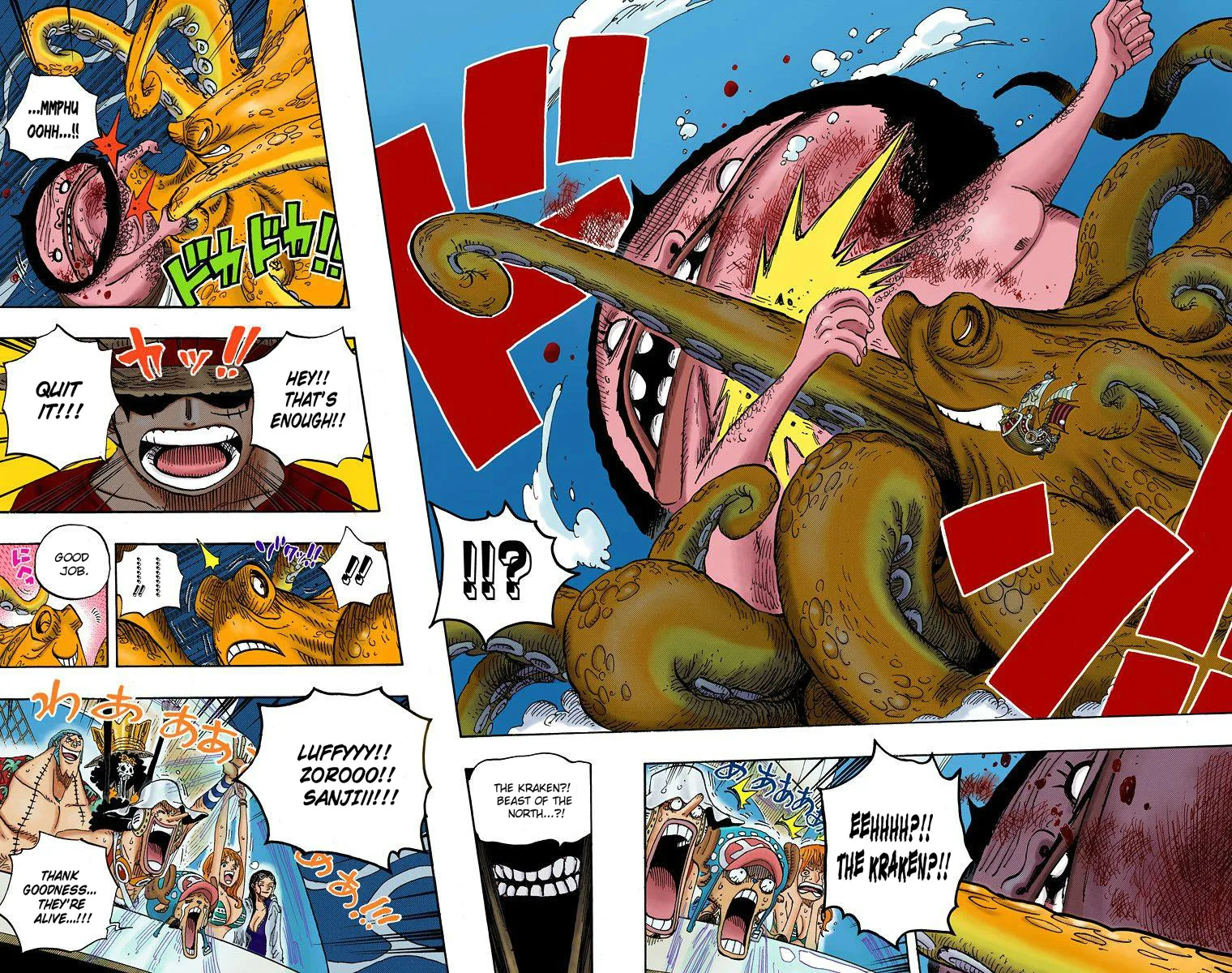 One Piece - Colored Chapter 606 page 12
