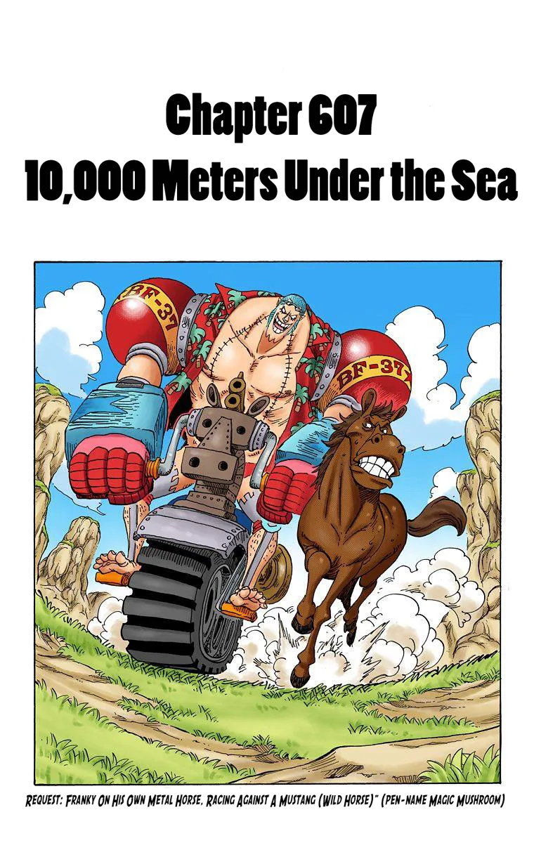 One Piece - Colored Chapter 607 page 2