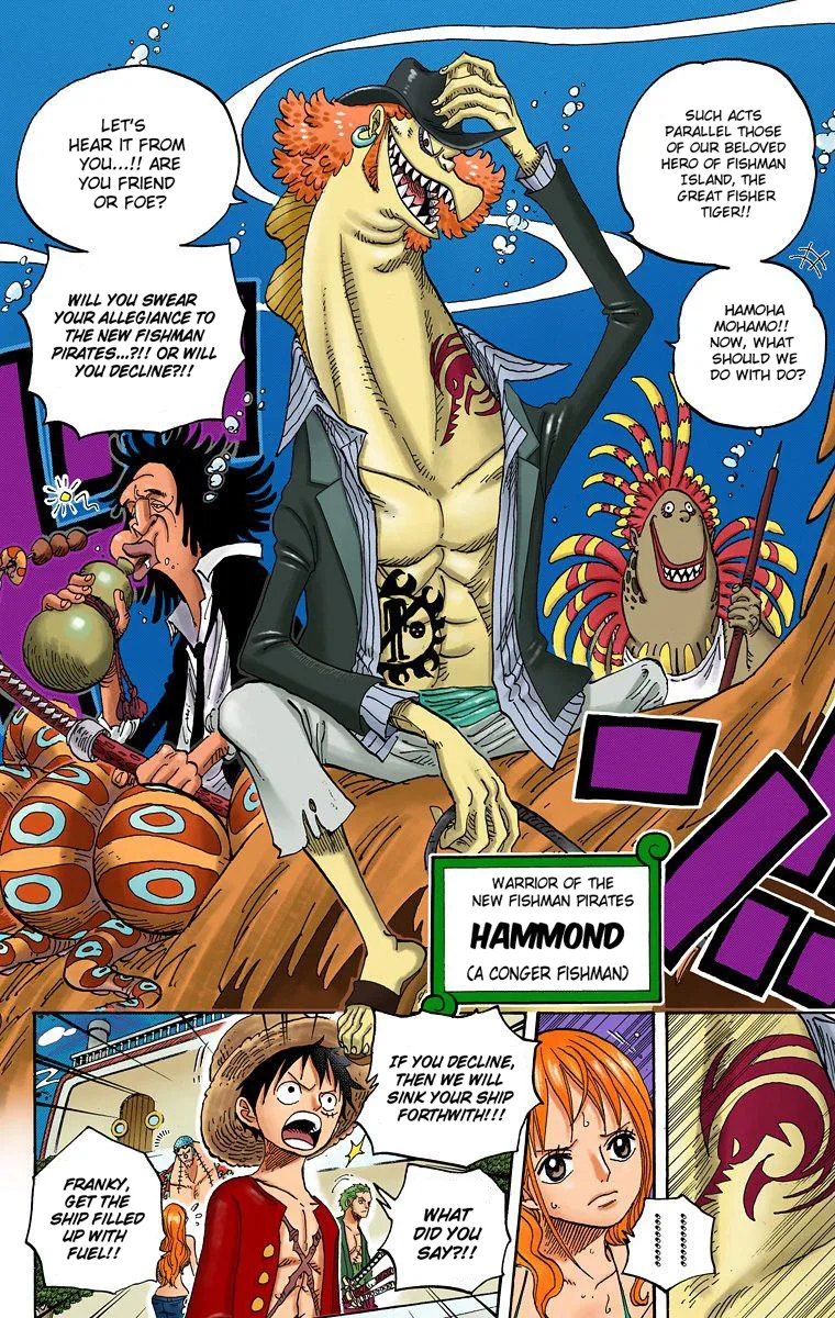 One Piece - Colored Chapter 607 page 13