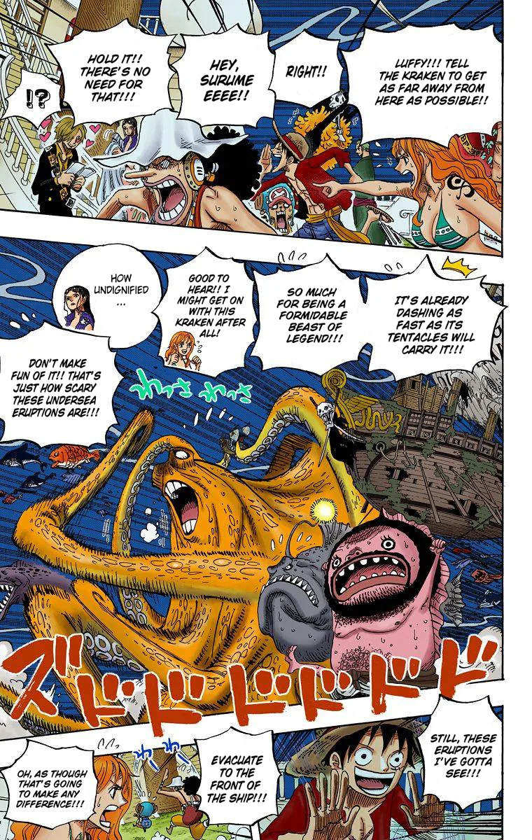 One Piece - Colored Chapter 607 page 4