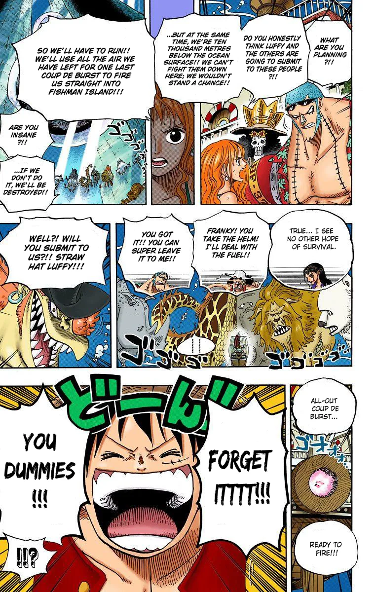 One Piece - Colored Chapter 607 page 14