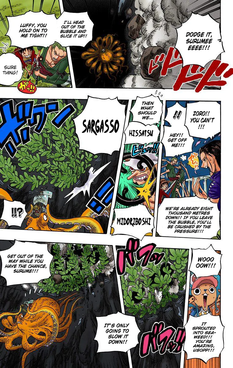 One Piece - Colored Chapter 607 page 9