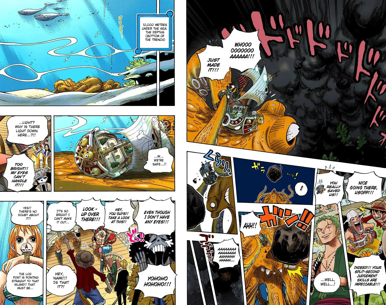 One Piece - Colored Chapter 607 page 10