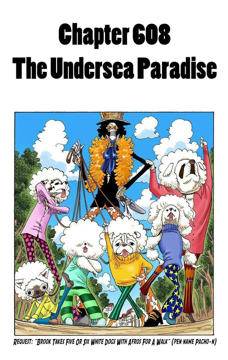 One Piece - Colored Chapter 608 page 2