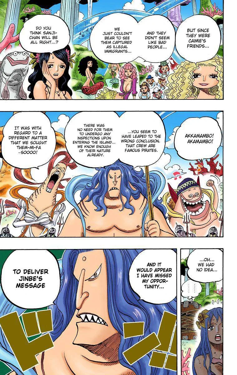 One Piece - Colored Chapter 609 page 17