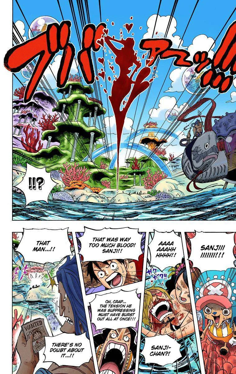 One Piece - Colored Chapter 609 page 8