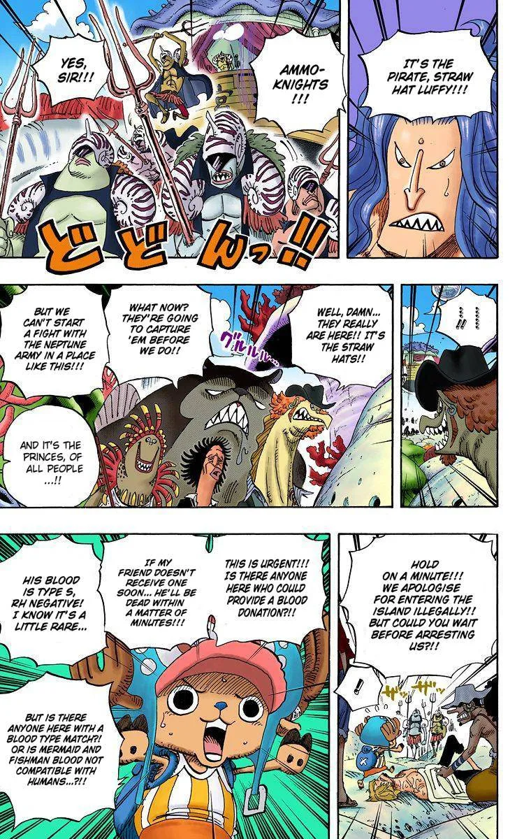 One Piece - Colored Chapter 609 page 9