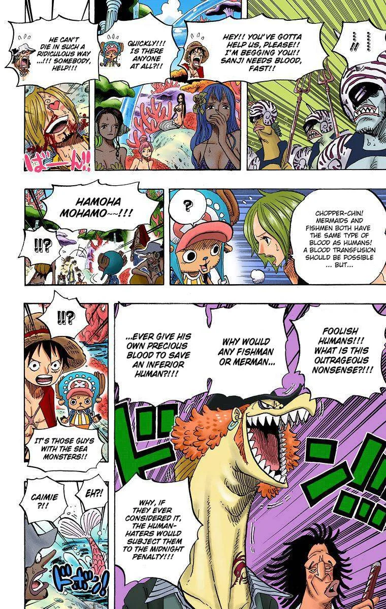 One Piece - Colored Chapter 609 page 10