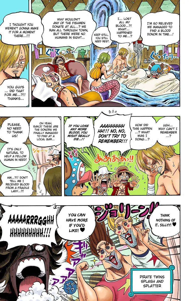 One Piece - Colored Chapter 610 page 4