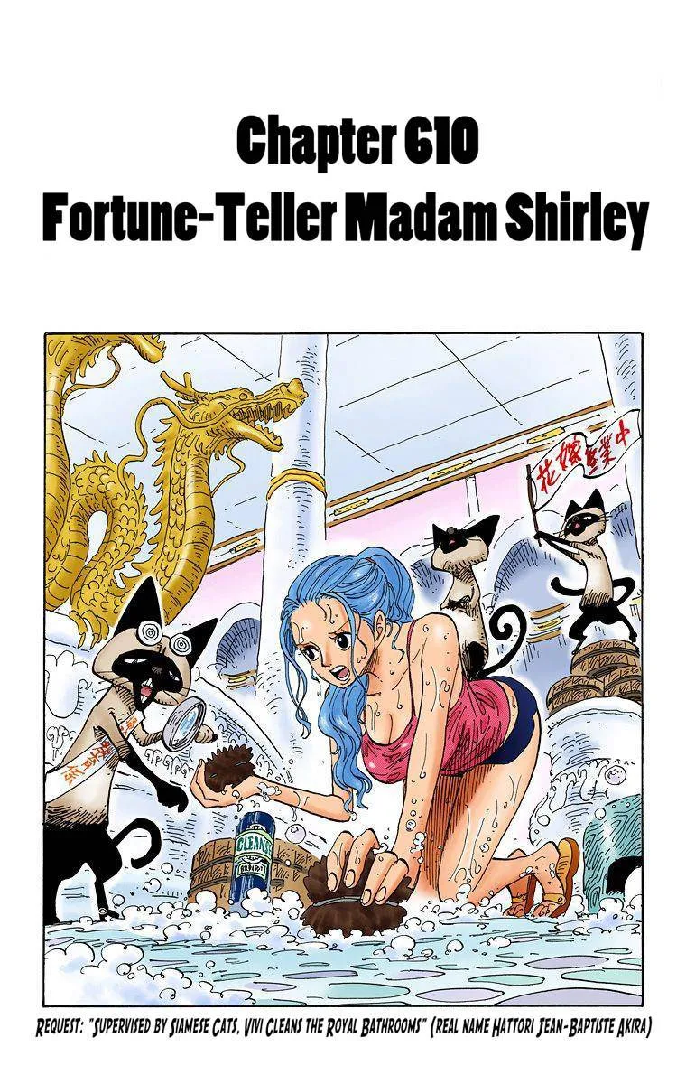 One Piece - Colored Chapter 610 page 2
