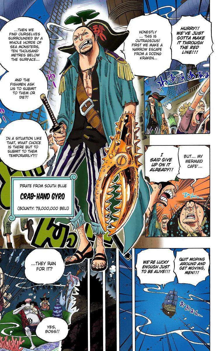 One Piece - Colored Chapter 611 page 4