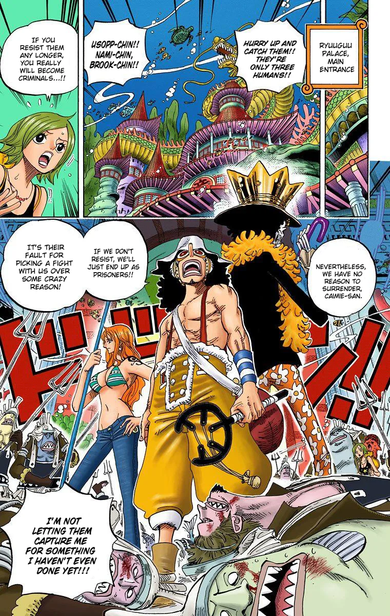 One Piece - Colored Chapter 613 page 14