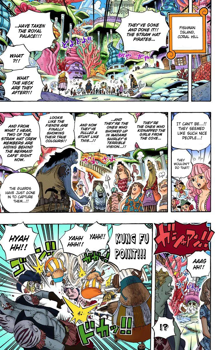 One Piece - Colored Chapter 614 page 9