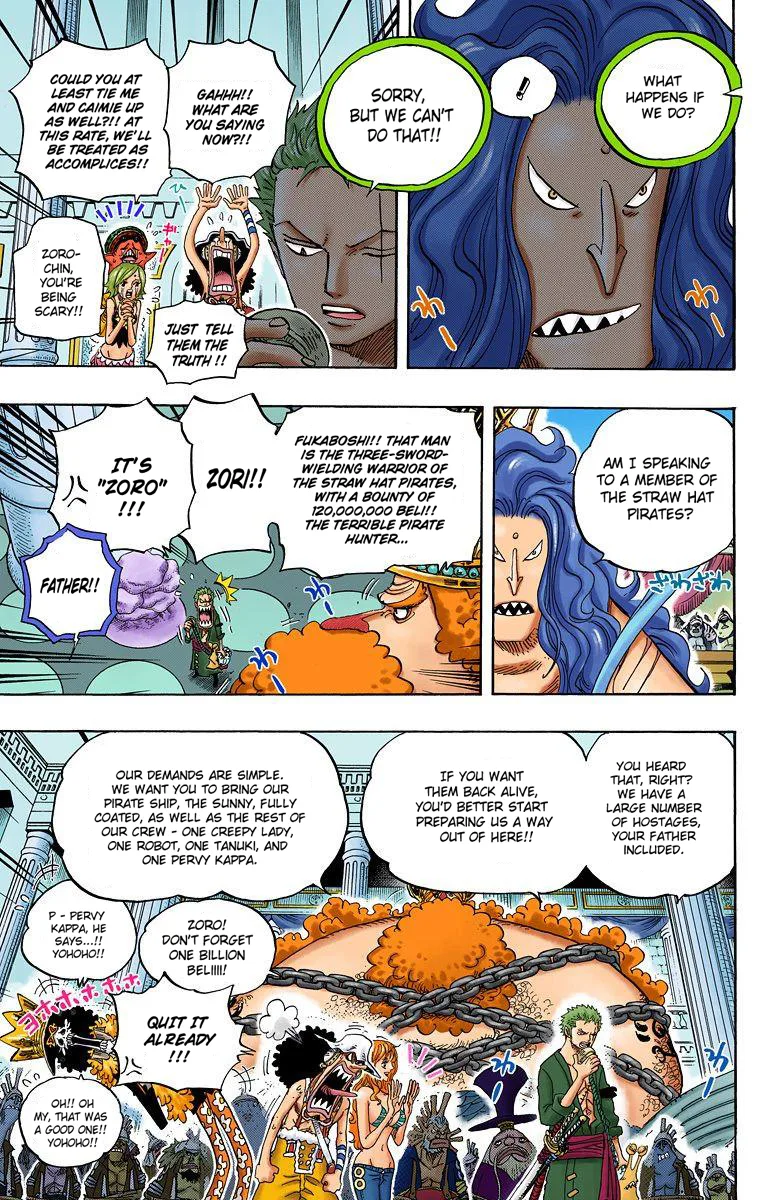 One Piece - Colored Chapter 614 page 7