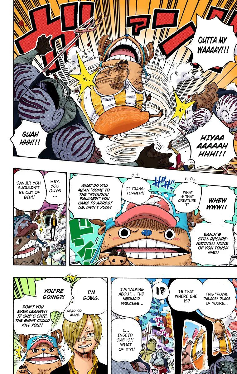 One Piece - Colored Chapter 614 page 10