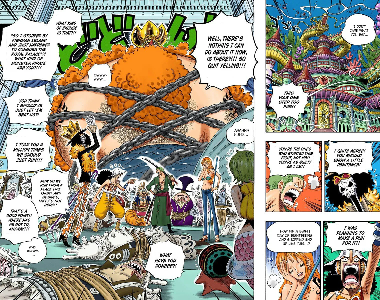 One Piece - Colored Chapter 614 page 3