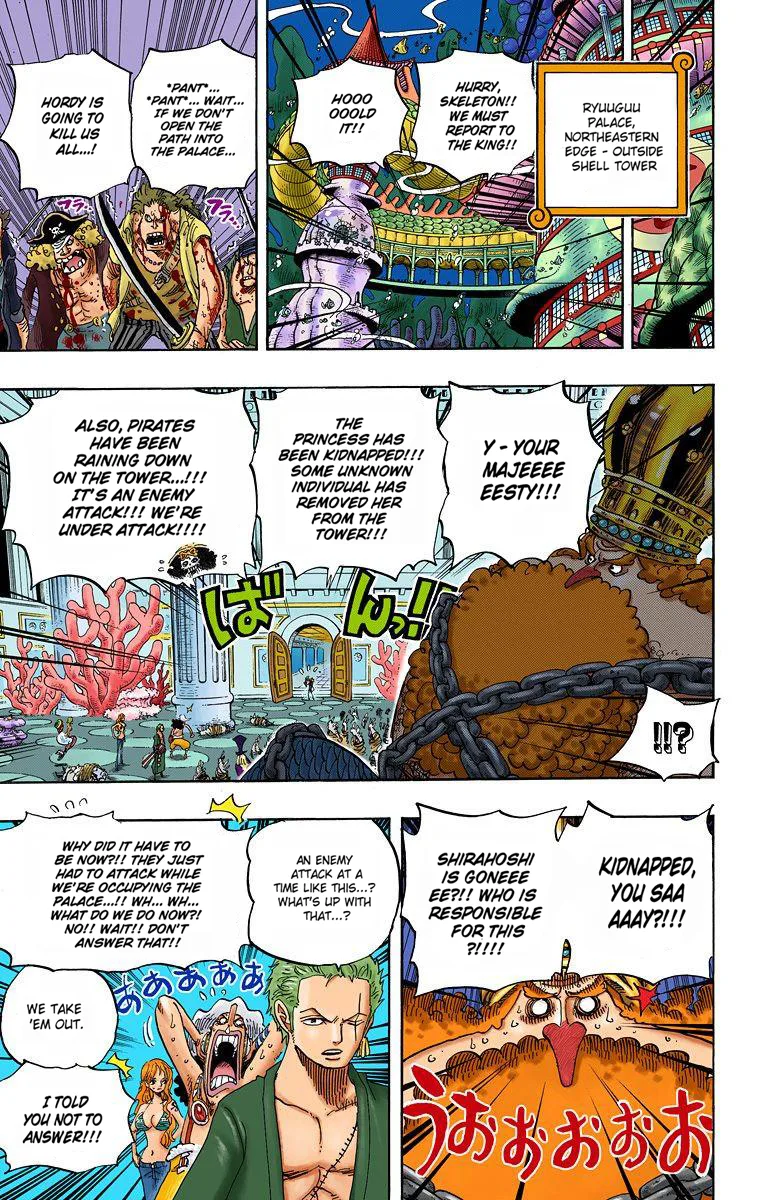 One Piece - Colored Chapter 615 page 17