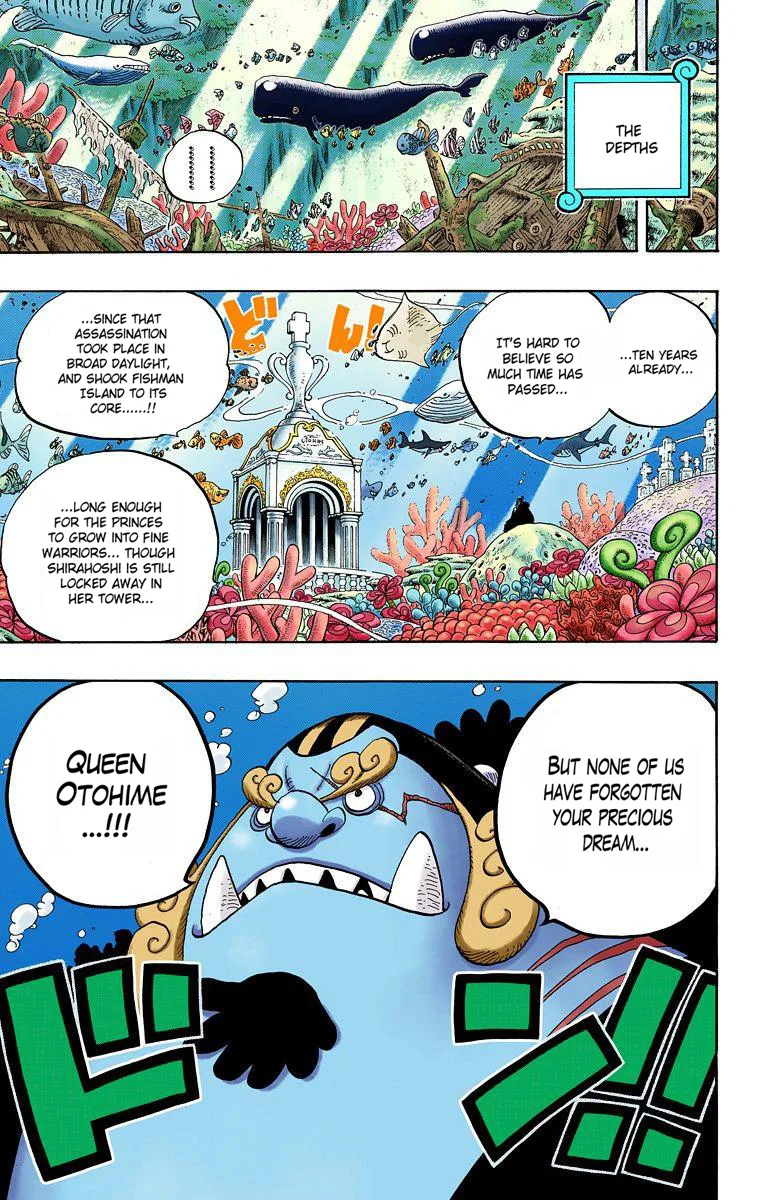 One Piece - Colored Chapter 615 page 19