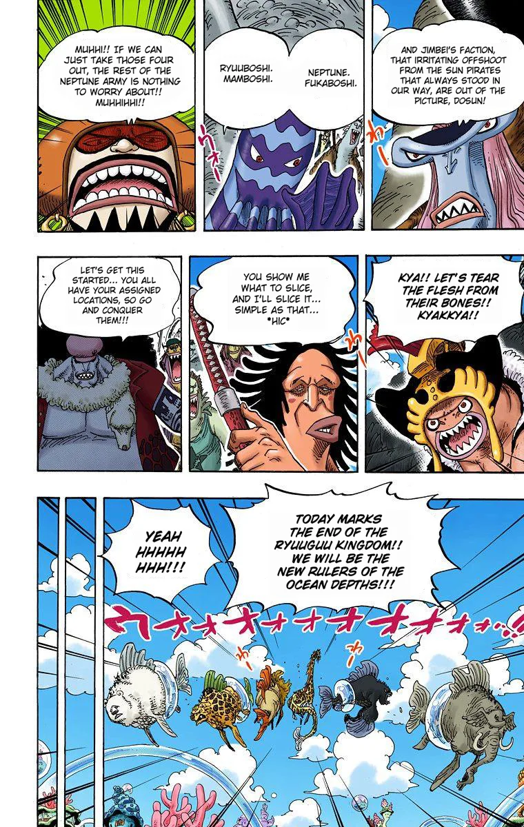One Piece - Colored Chapter 616 page 6