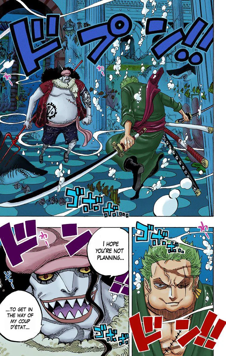 One Piece - Colored Chapter 617 page 14